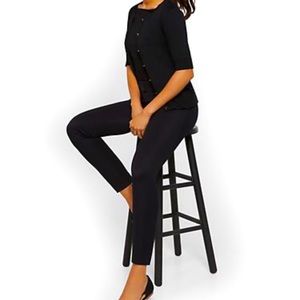 NY & Co. Audrey Ankle Pant- Black Size 10 (2)